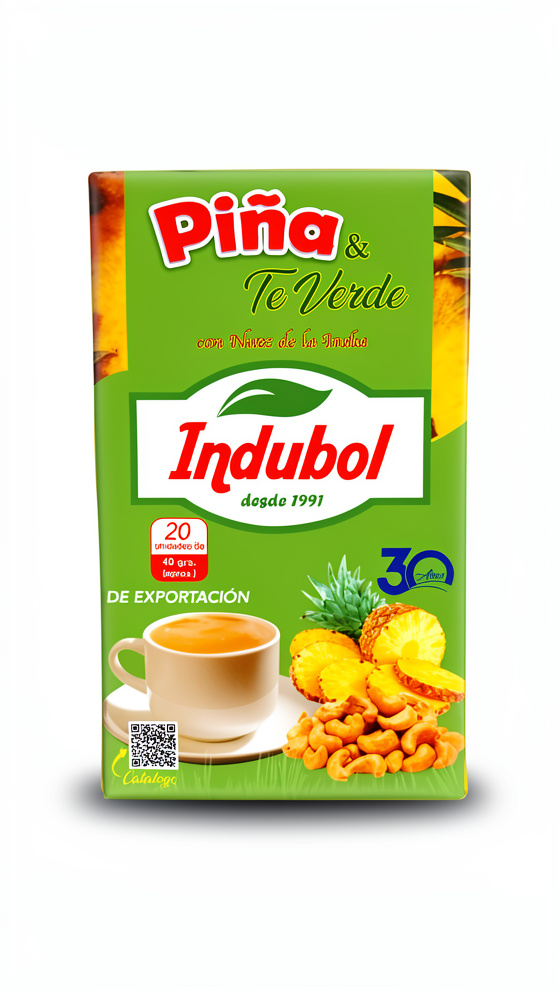 Infusion de Piña y Te Verde - 20 saq.