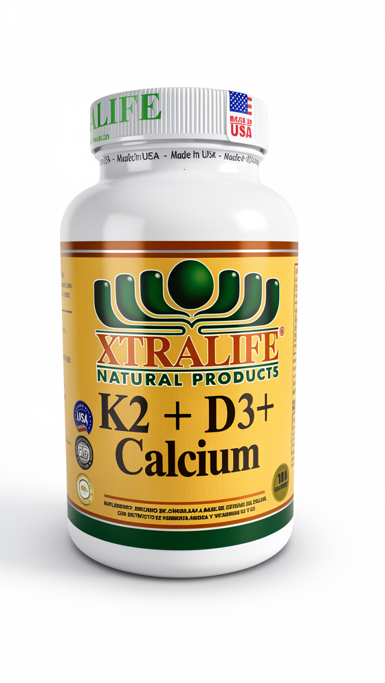 Vitamina K2 + D3 + Calcio - 100 cap.