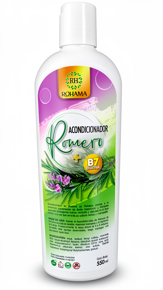 Acondicionador + Biotina - Romero  550 ml.