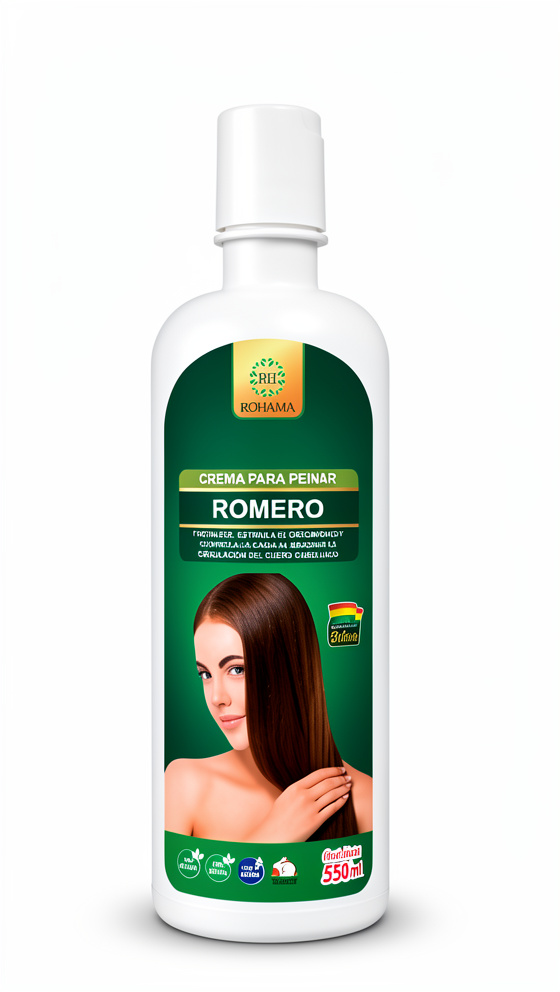 Crema Para Peinar - Romero 550 ml.