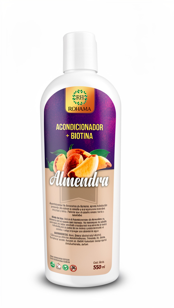 Acondicionador + Biotina - Almendra 550 ml.