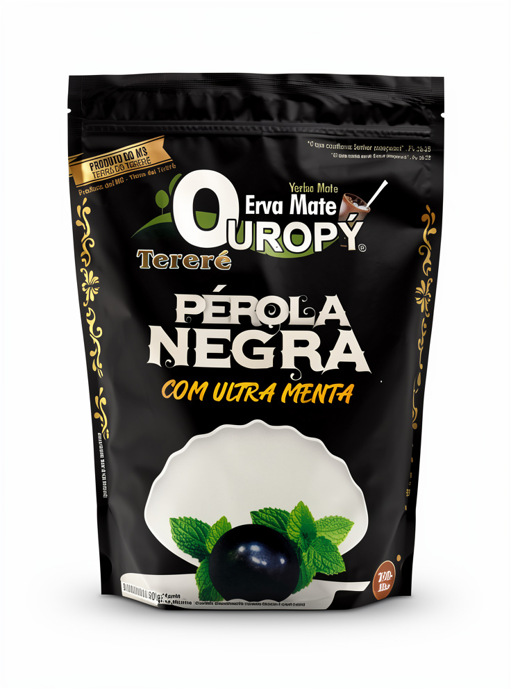 Erva Mate Ouropy - PEROLA NEGRA - 500 gr. 2UNIDAD