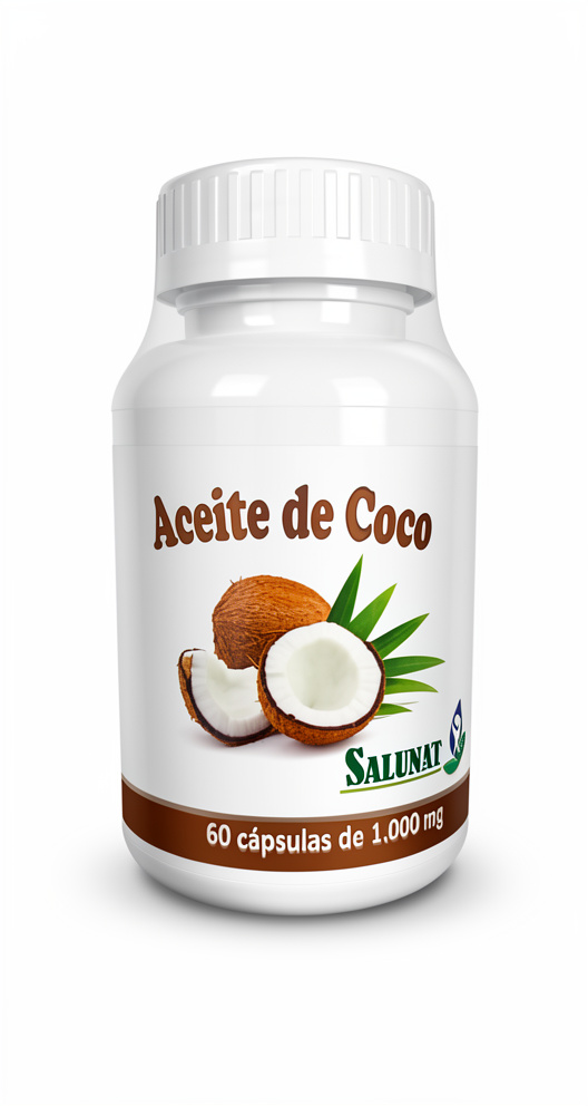 Aceite de Coco - 60 cap. 1000 mg.