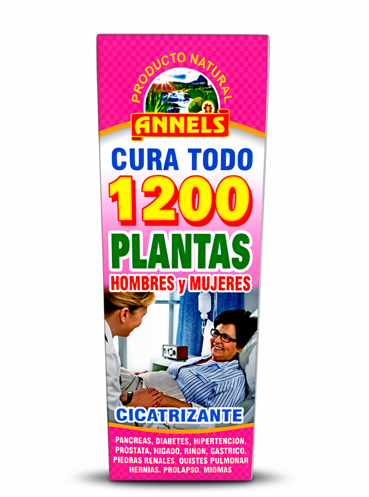 1200 Plantas - 500 ml.