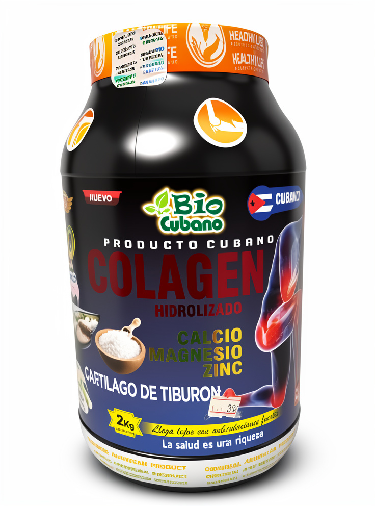 Colágeno hidrolizado + Calcio + Magnesio +Zinc - 2 kilos