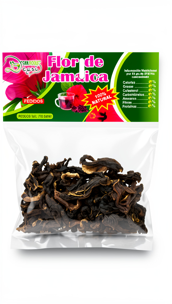 Flor de Jamaica en Sobre