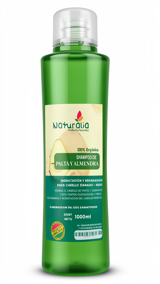 Shampoo - Palta y Almendra 1000 ml.