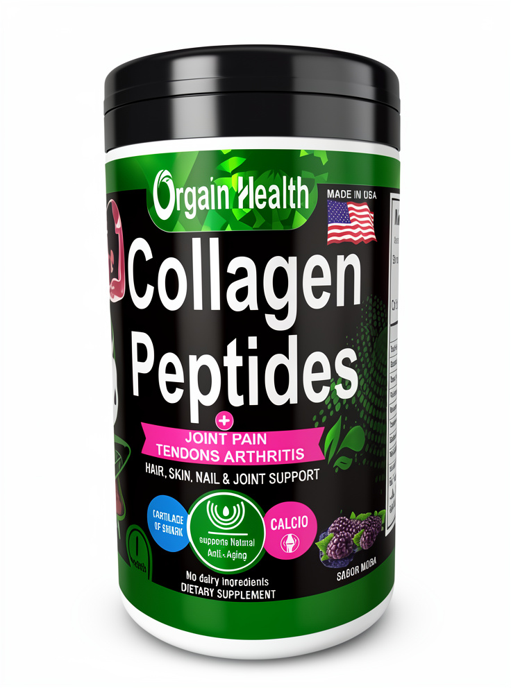 Colágeno Peptides sabor mora - 1kilo.