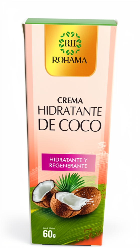 Crema Hidratante - Coco - Rohama