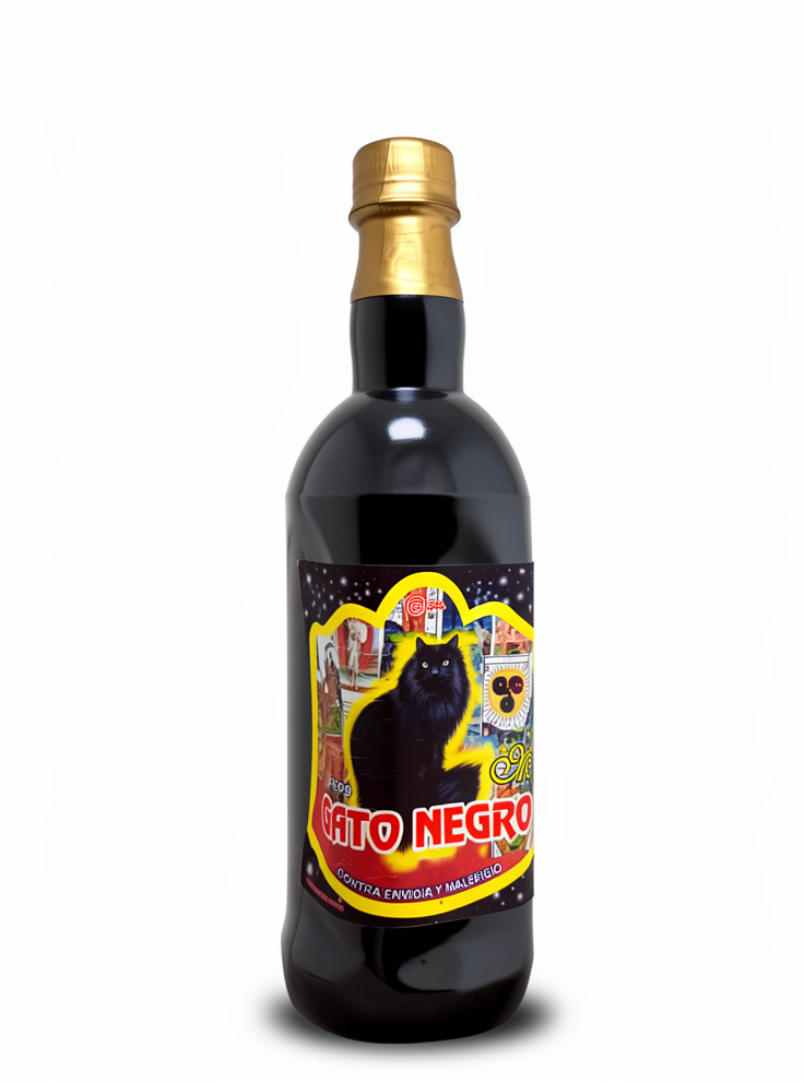 Agua de champar de 1LT. Gato Negro