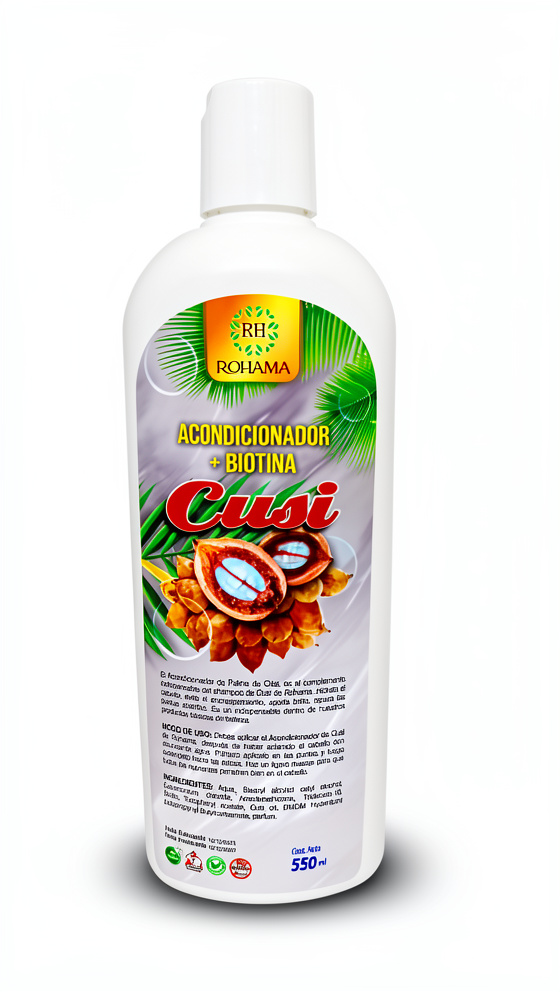 Acondicionador + Biotina de  Cusi 550 ml.