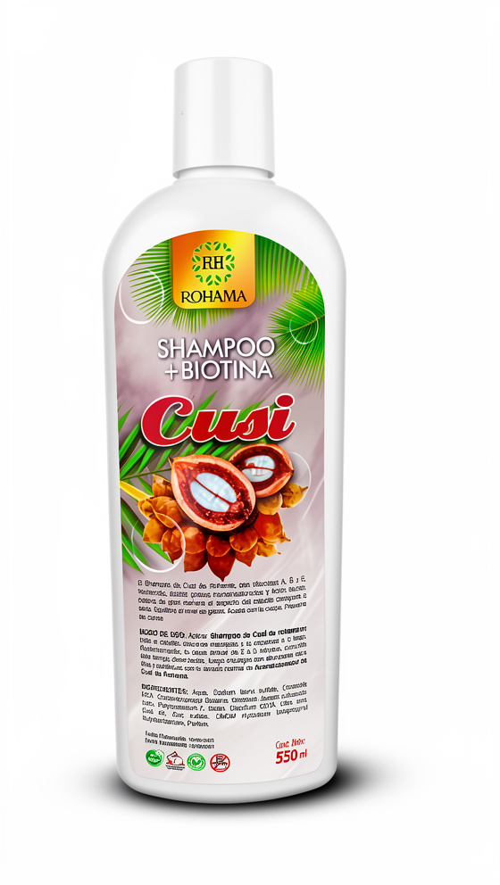 Shampoo + Biotina - Cusi 550 ml.