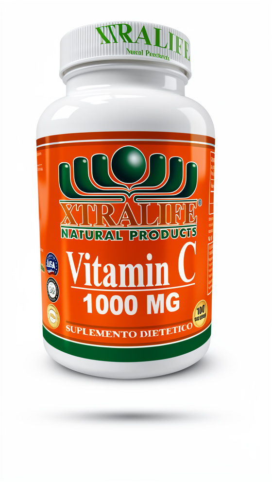 Vitamina C - 100 cap. de 1000 mg.
