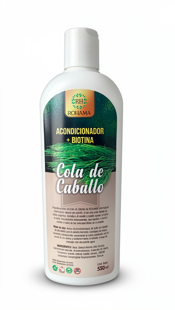 Acondicionador + Biotina - Cola de Caballo 550 ml.