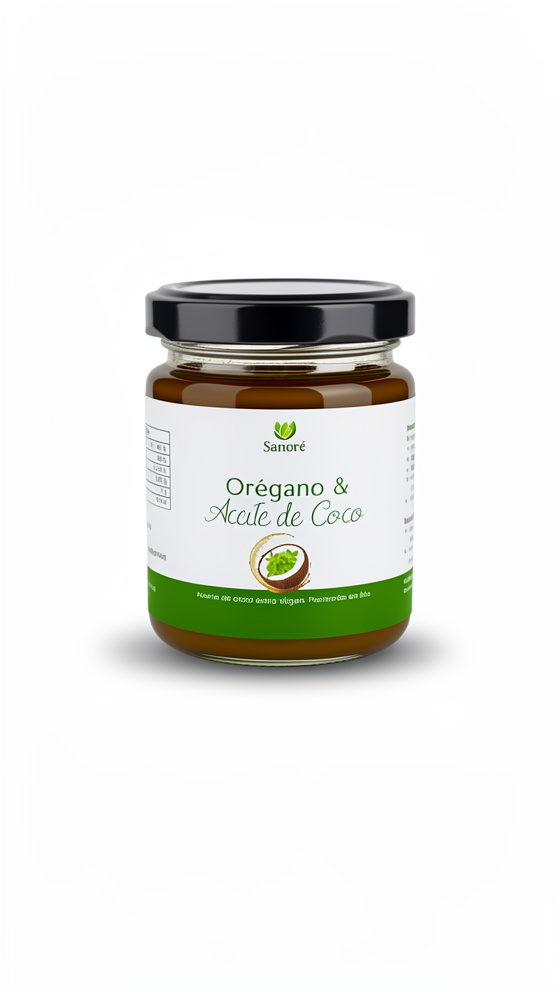 Aceite de Coco + Orégano