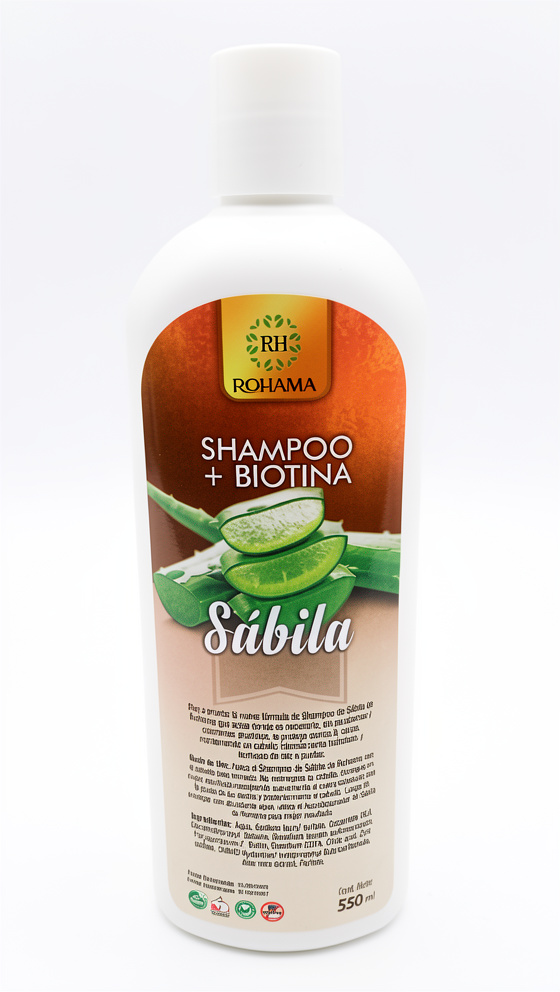 Shampoo Sábila + Biotina - Niña 550 ml.