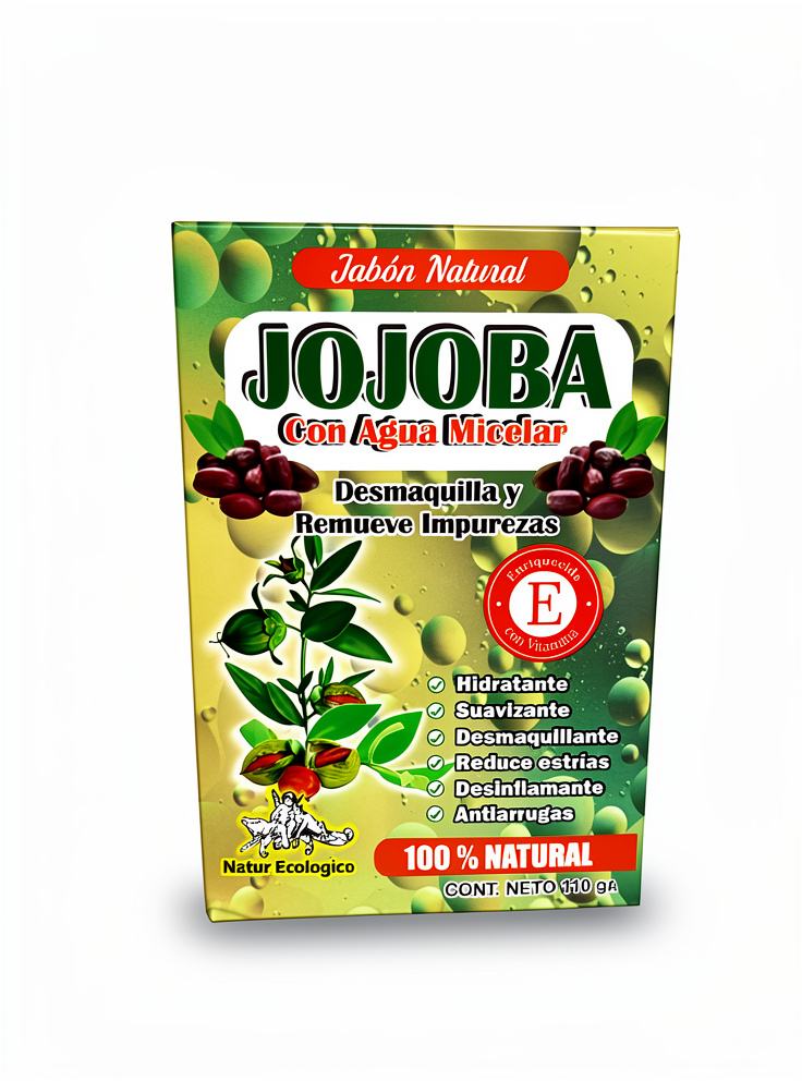 Jabón de  JOJOBA - Reforzado con Vitamina E - 110 gr.