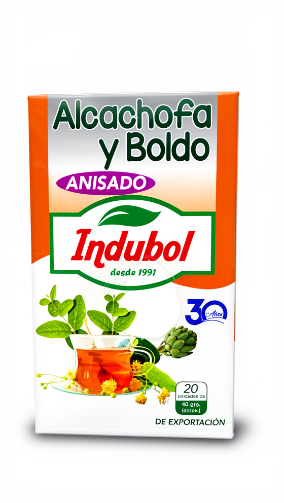 Infusión de Alcachofa y Boldo - 20 saq.