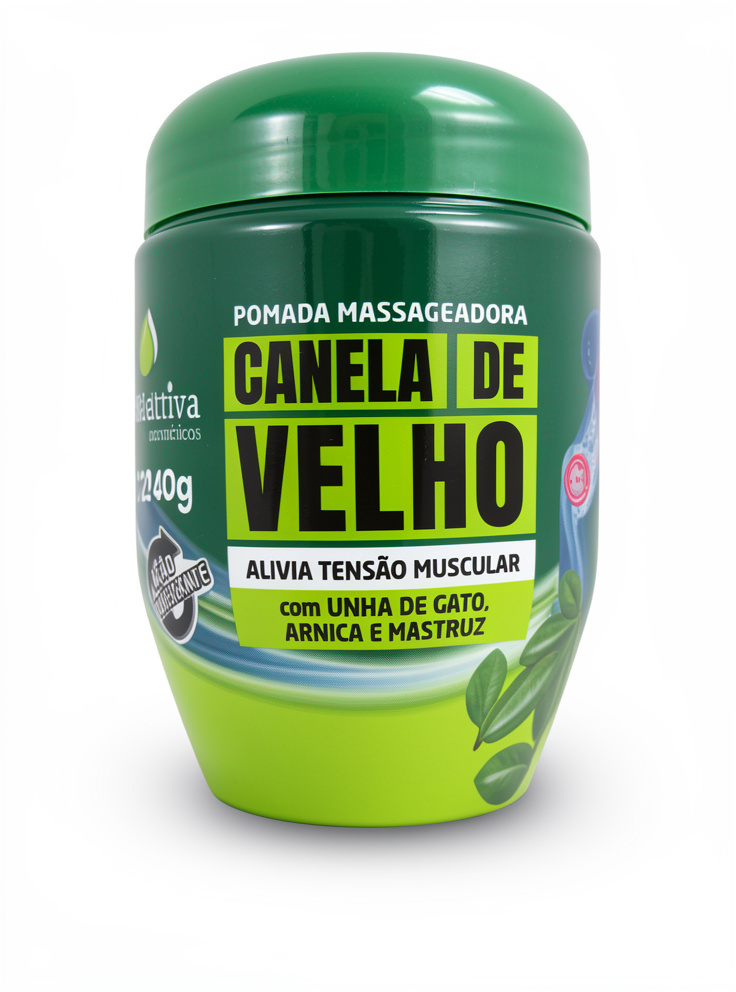 Pomada Masajeador - Canela de Velho - 240 gr.