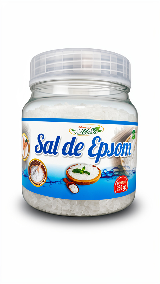 Sal de Epson en Bote - 250 gr.