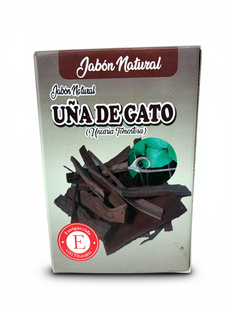 Jabón de UÑA DE GATO + Vitamina E - 110 gr.