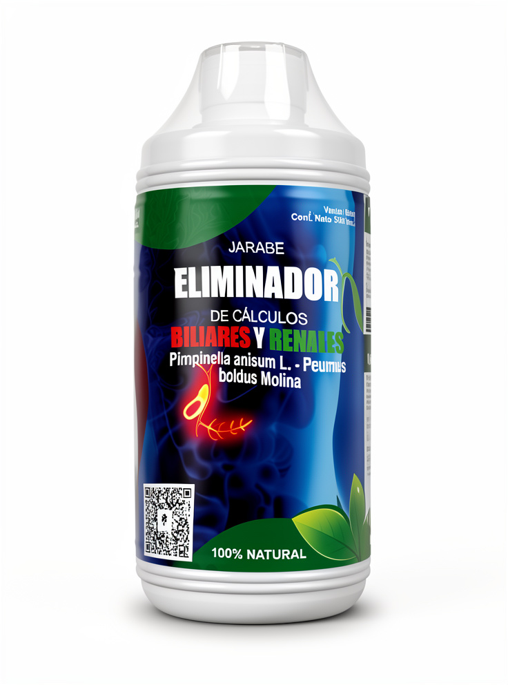 ELIMINADOR DE CALCULOS BILIARES Y RENALES