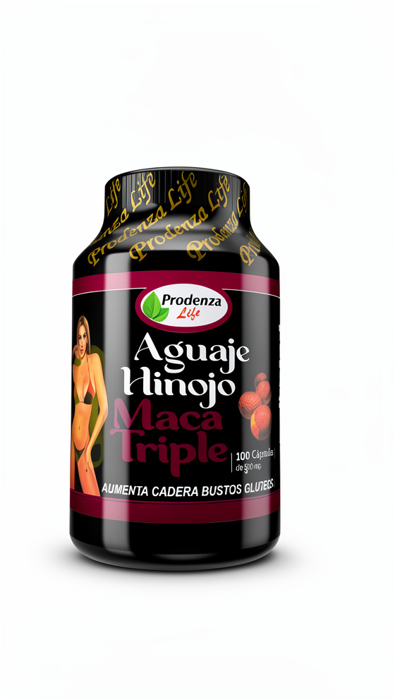 Aguaje, Hinojo y Maca Triple - 100 cap.