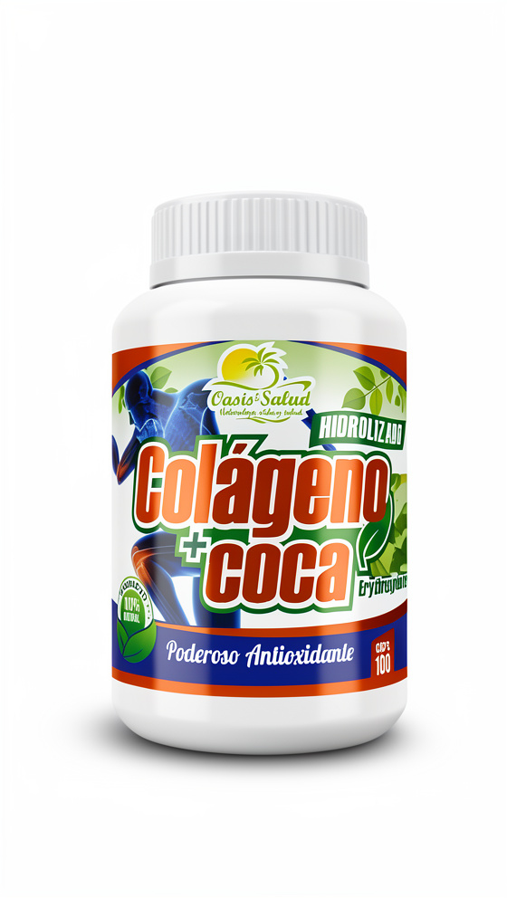 Colágeno + Coca - 100 cap.