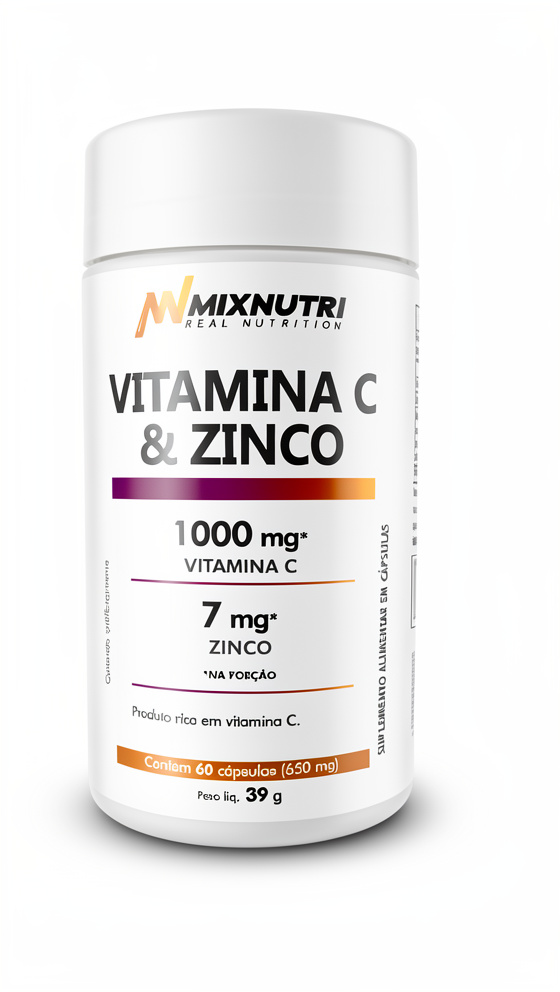 Vitamina C + Zinc - 60 cap.