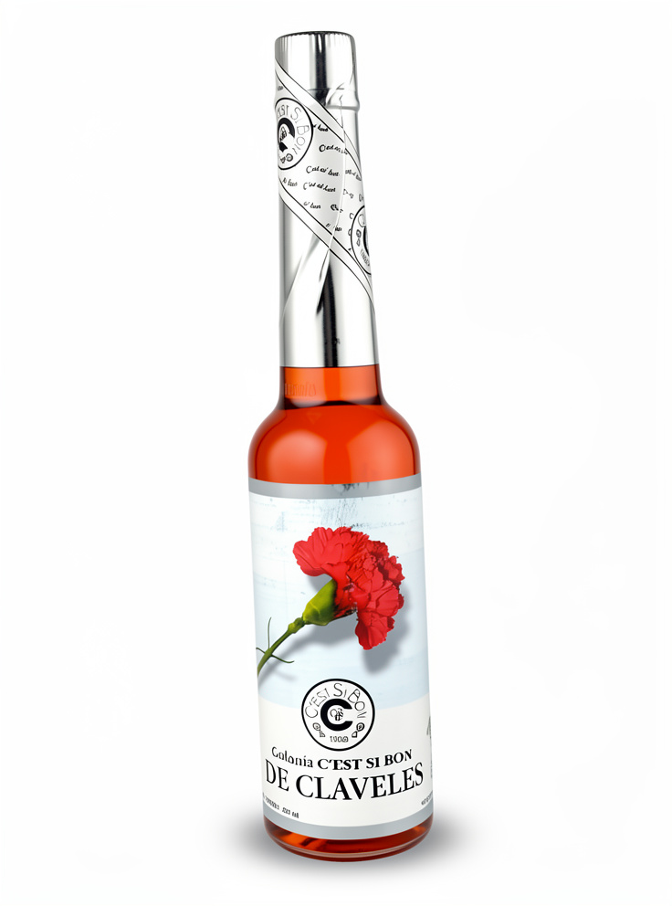 Agua de colonia - 225ml Claveles
