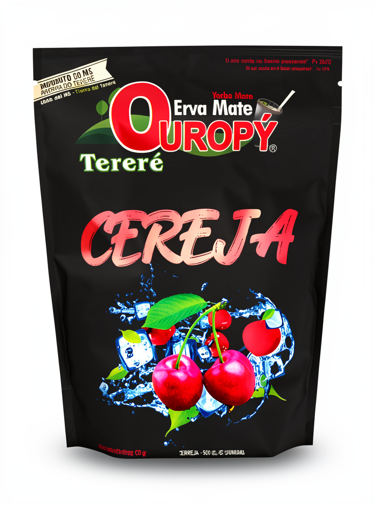 Erva Mate Ouropy - CEREJA - 500 gr. 2UNIDAD