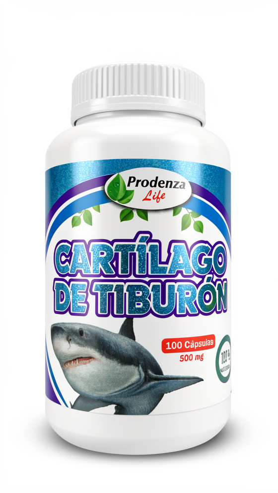 Cartílago de Tiburón - 100 cap.