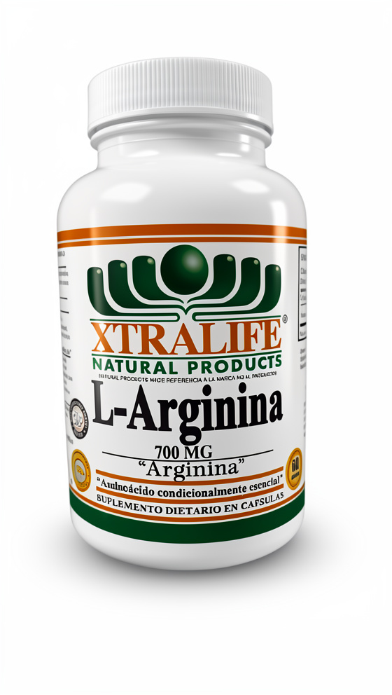 L - Arginina  - 60 cap. de 700 mg.