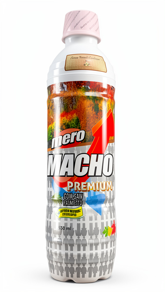 Mero Macho (Premium) Reforzado con Saw Palmetto - 550 ml.