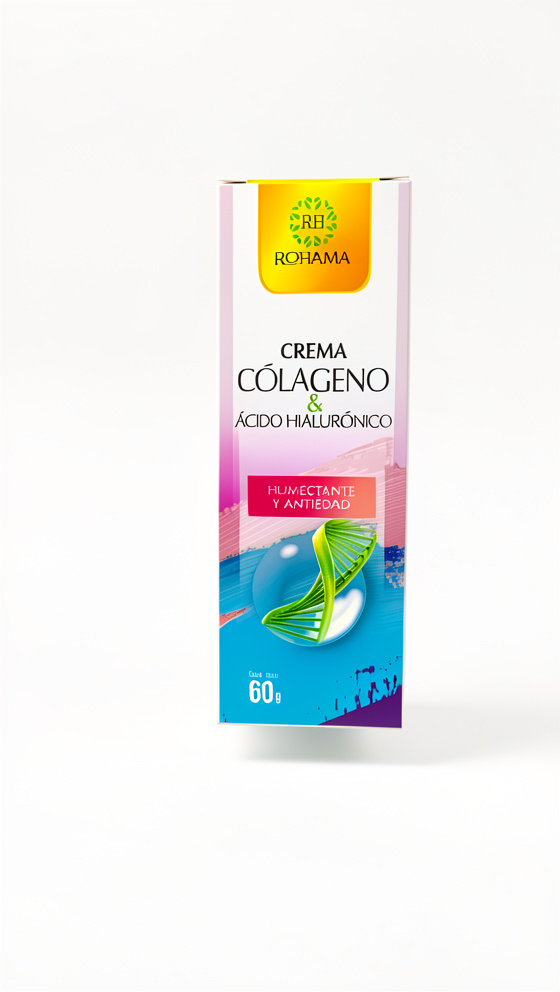 Crema de Colágeno y Acido Hialurónico - Rohama