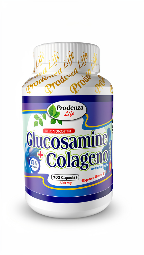 Glucosamine + Colágeno - 100 cap.