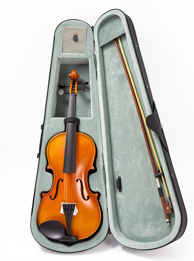 VIOLÍN 4/4 MATE CON ESTUCHE ARCO Y RESINA