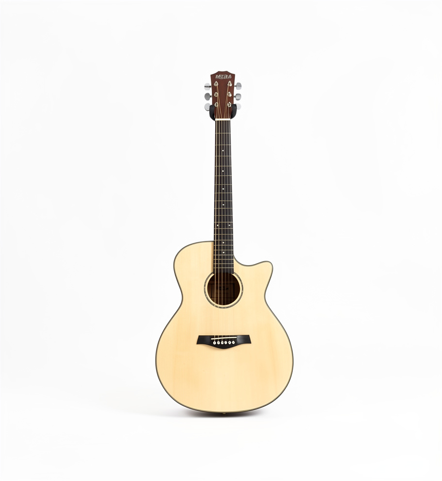 GUITARRA ACUSTICA TIPO FOLK MEGA