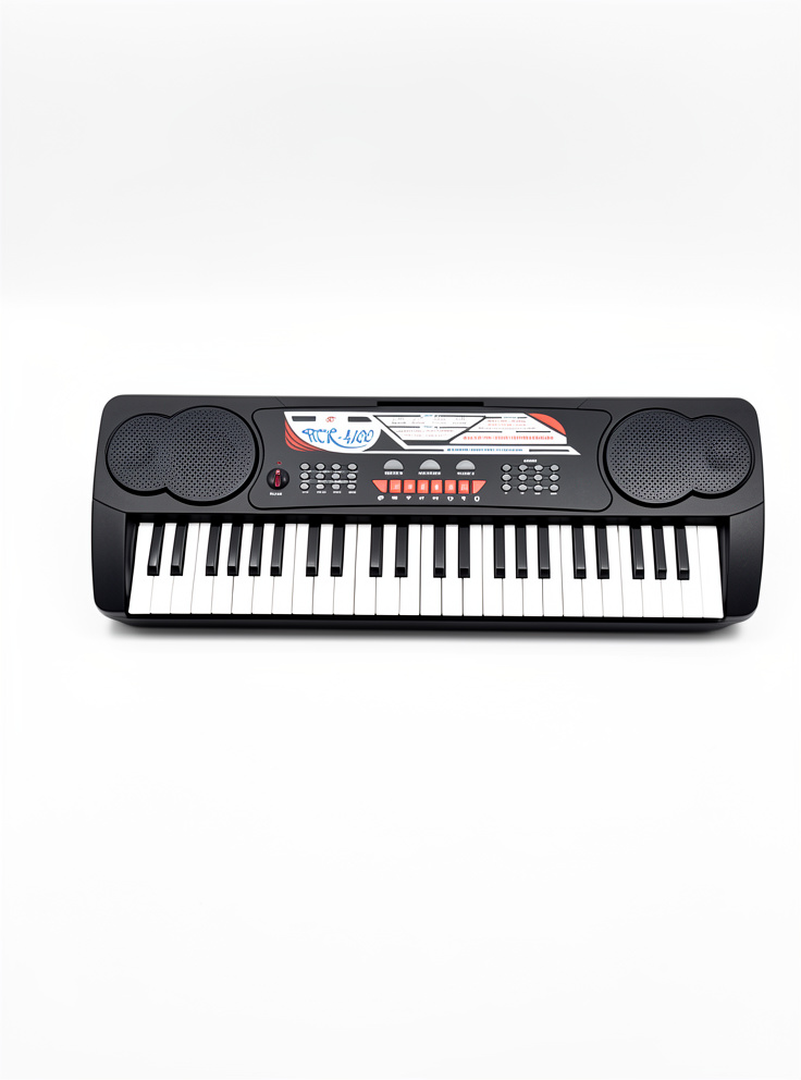 TECLADO ELECTRONICO MK- 4100 CON SENSIBILIDAD 49 TECLAS,16 TIMBRES ,10 RITMOS Y 8 PERCUSIONES