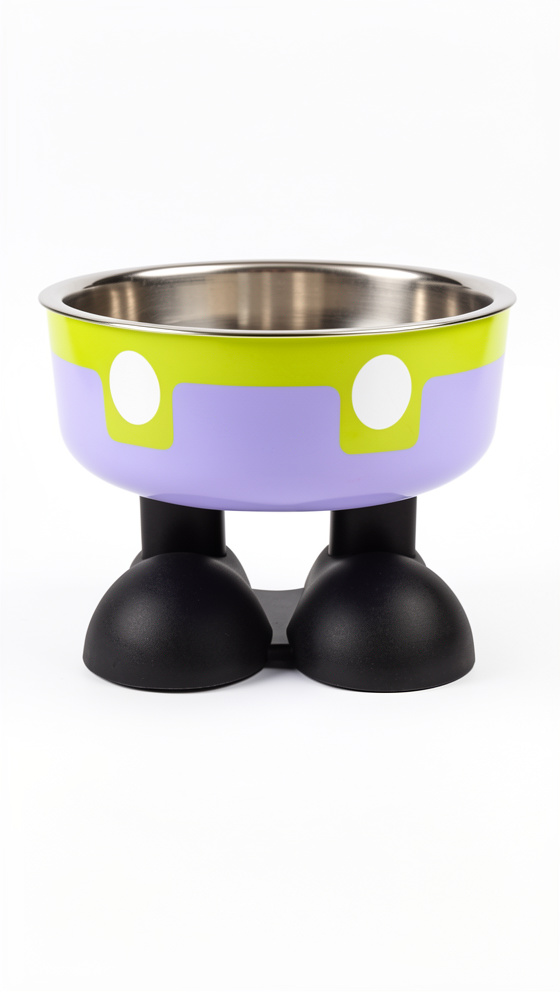 PLATO METALICO CON PATAS ANTIDESLIZANTES 309801