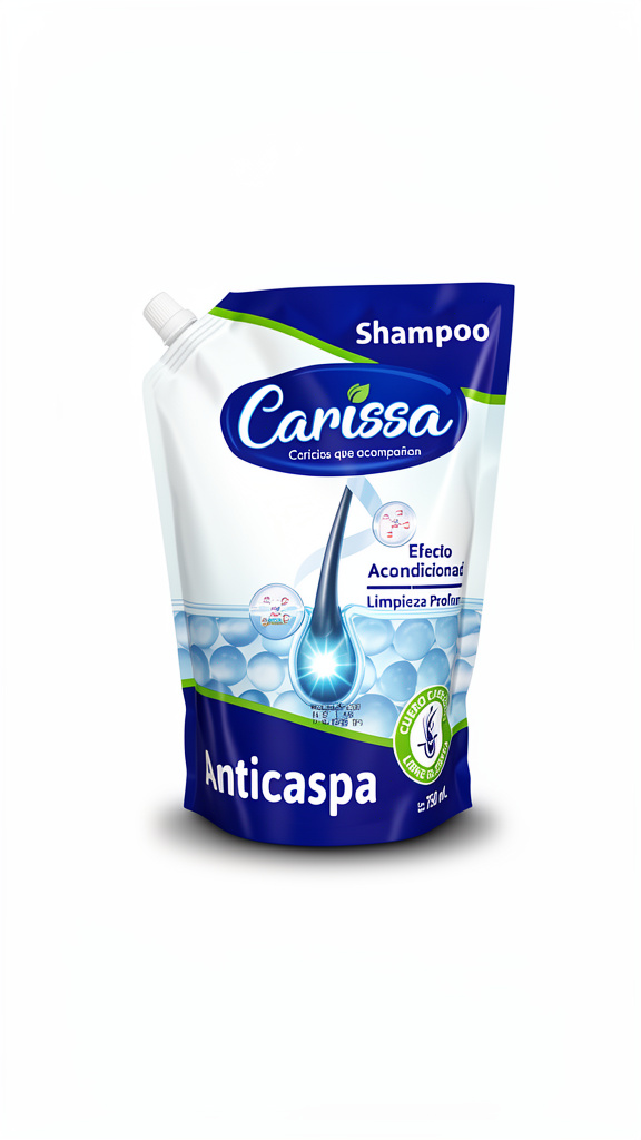 Shampoo Carissa Anticaspa 750ml.