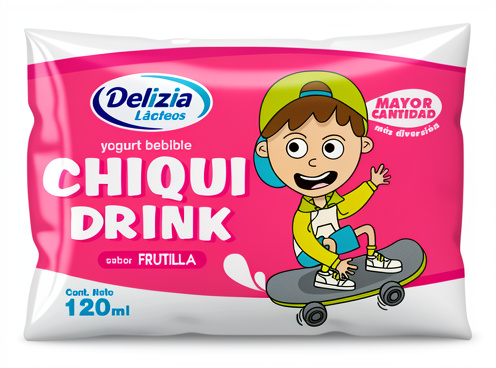 Chiquidrink Frutilla 100 ml.