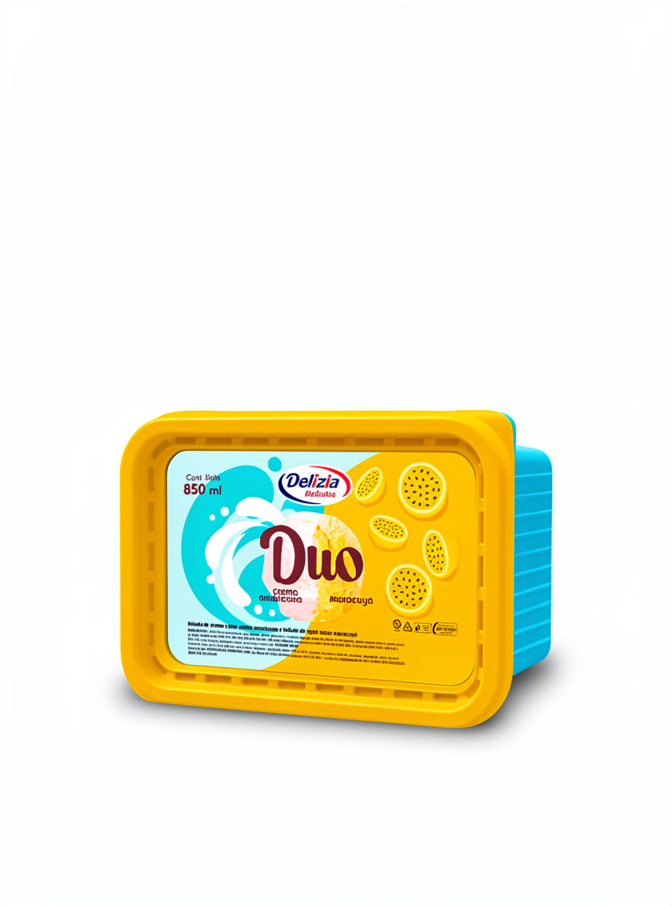 Cassatta Duo Crema Amer. Maracuya 850ml.
