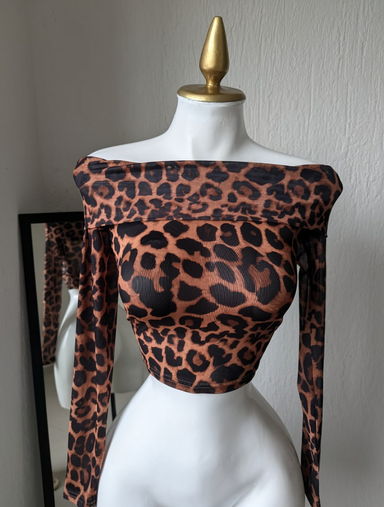 blusa animal print 13836
