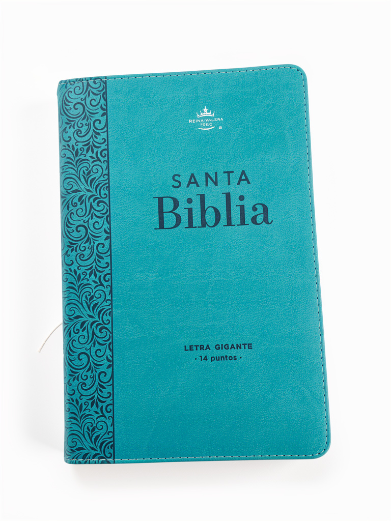 Biblia corinto turquesa letra gigante pts14