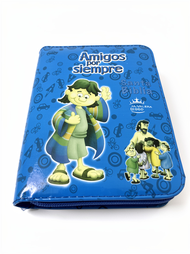 Biblia azul amigos por siempre /niños