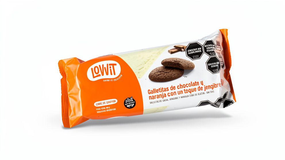 Galletitas de chocolate y naranja con un toque de jengibre lovvit