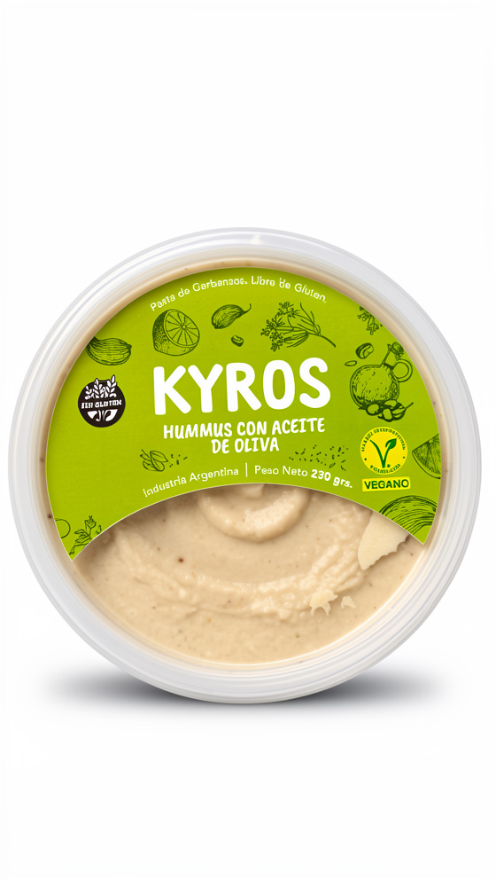 Hummus con aceite de Oliva Kyros x 230 grs