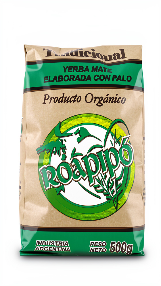 Yerba Mate Organica Roapipo Tradicional 500g