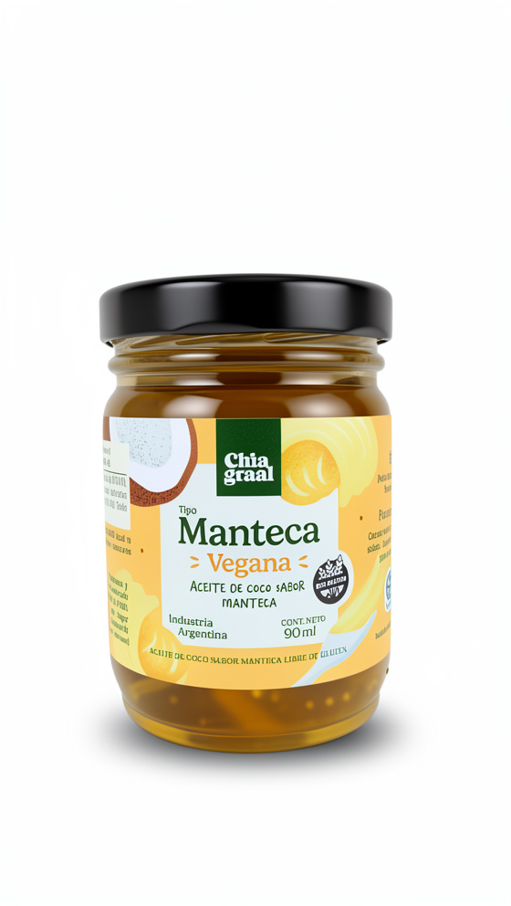 Manteca Vegana Chia graal 90g